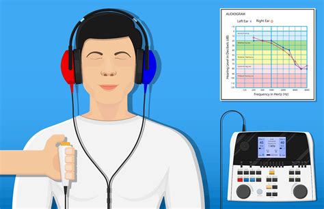 history of hearing tests.